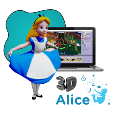 Alice 3d - КИБЕРшкола программирования для детей, компьютерные курсы для школьников, начинающих и подростков - KIBERone г. Нягань
