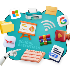 Цифровая база для школьника - КИБЕРшкола программирования для детей, компьютерные курсы для школьников, начинающих и подростков - KIBERone г. Нягань